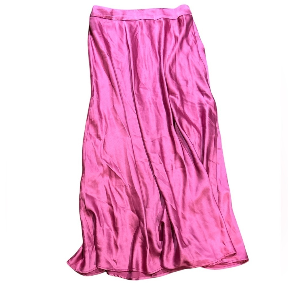 Sincerely Jules pink satin skirt